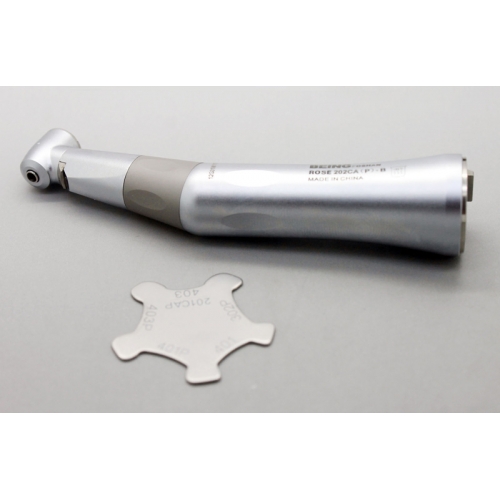 Being® Rose 202CAP(B) Fiber Optic Contra Angle Handpiece(with light) Inner Water Spray KAVO Compatible